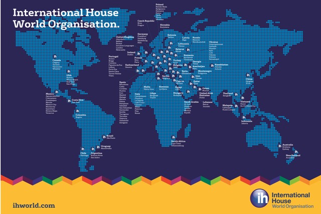 IHWO mapa škôl vo svete