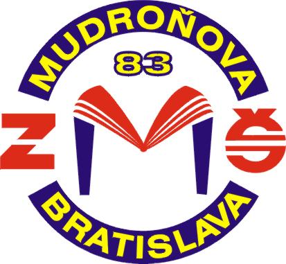 Logo školy ZŠ Mudroňova- prípravné centrum IH Bratislava